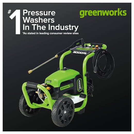 Greenworks 3000 PSI Electric Pressure Washer