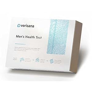 Men’s Health Test – Comprehensive Home Test for 10 Important Health Markers – CLIA Certified Lab Analysis – Verisana