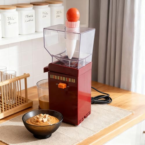 Peanut Butter Machine Maker, Nut Butter Maker For Grinding, Almonds, Cashews, Hazelnuts, Portable Electric Nut Butter Maker Machine(European Regulations)