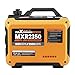 maXpeedingrods 2000W Portable Inverter Generator Petrol Silent, Digital Display, Compact and Lightweight for Camping, RV Travel,Home