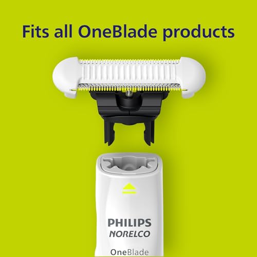 Philips Norelco OneBlade Skin Protect Replacement Blade, for OneBlade Electric Shaver and Trimmer, Durable Stainless Steel, Trim and Shave with Extra Skin Protection, 2 Count, QP229/80 by Norelco - Image 6