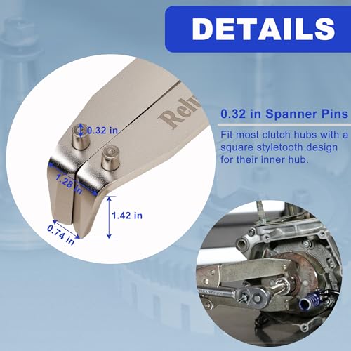 image for ReluxGo Motorcycle Clutch Flywheel Holding Tool, Clutch Hub Basket Gea