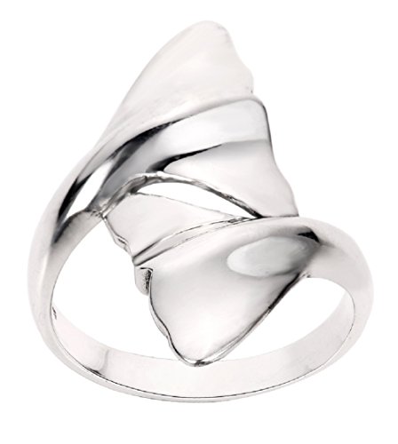 Closeoutwarehouse 925 Sterling Silver Whale Fluke Lovers Ring Size 10 #TOP1