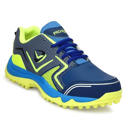 Image of PRO KVH Plus 2.0 Cricket Shoes for Men's - Fast Strap Rubber Spikes, Lightweight,Performance, Comfort, and Durability Shoe for All-Round Performance