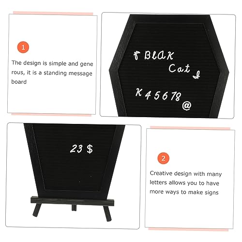 Tableau à Lettres Forme de Cercueil Cadre Cadeau Idéal pour Halloween - 3