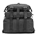 ONE WVW PIN Tactical Backpack for Men, 45L Military Gym Backpacks, Large 3-Day Assault Pack Bug Out Bag MOLLE Daypack for Rucking Fishing Camping(Black)