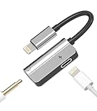 【Sincèrement Servir les Clients】 Vous obtiendrez cet adaptateur pour casque iPhone 3,5 mm. Une garantie de remboursement de 60 jours et une garantie d'un an pour tous nos clients pour vous assurer que vous serez satisfait de votre achat chez nous. Si vous avez des questions sur les articles que vous avez reçus, veuillez nous contacter et notre équipe vous répondra dans les 24 heures et pour tout problème de qualité, un gratuit vous sera donné.