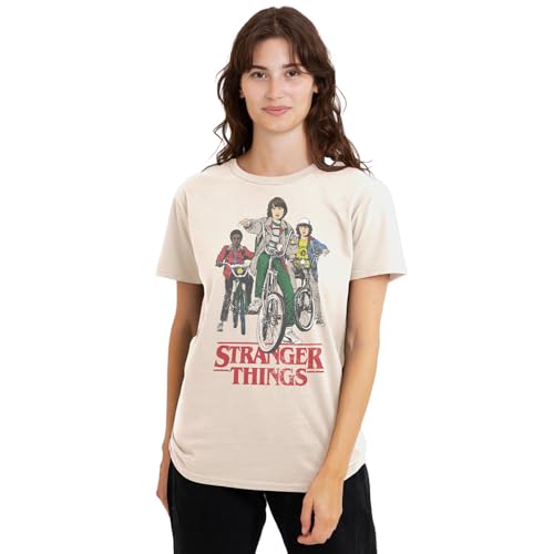 T-shirt Stranger Things Hawkins Bike pour look rétro décontracté et sorties en ville