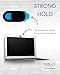 Webcam Cover Slide [5-Pack], Ultra-Thin Web Camera Cover for Macbook Pro, iMac, Laptop, PC, iPad Pro, iPhone 8/7/6 Plus, Tech Accessories, Camera Blocker Slider, Protect Your Visual Privacy [Black]