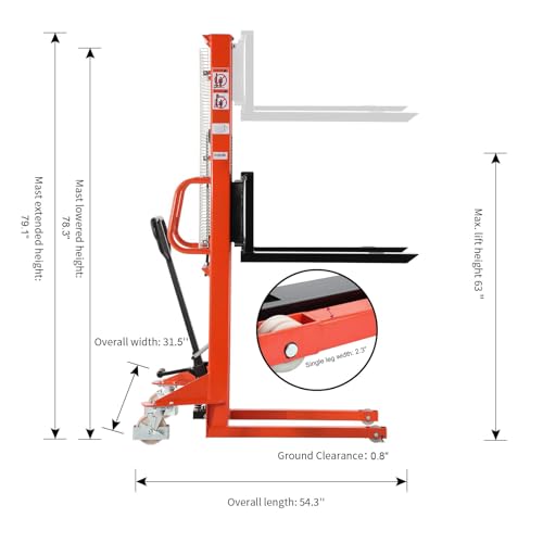Pallet stacker machine