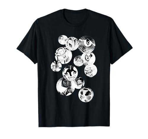 Ben 10 Ultimate Alien: Cosmic Destruction Hero Bubbles Faded T-Shirt