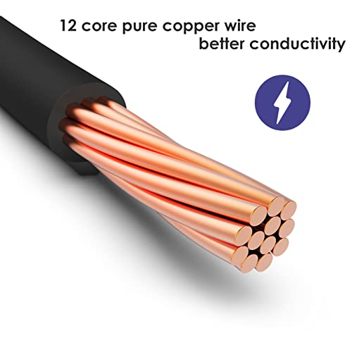 EDGELEC 120pcs 10cm Dupont Wire Male to Female Breadboard Jumper Wires 3.9 inch 1pin-1pin 2.54mm Connector for DIY Arduino Raspberry PI 10 15 20 30 40 50 100cm Optional Multicolored Ribbon Cables