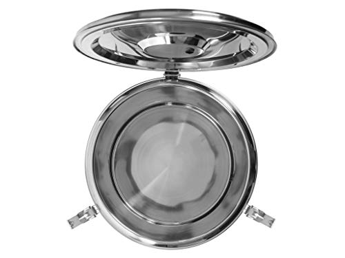 Profi Gastro Edelstahl Thermotransportbehälter mit Ablaufhahn & Druckausgleichsventil von 10-50 Liter auswählbar (30x40 cm 13 Liter) – Bild 3