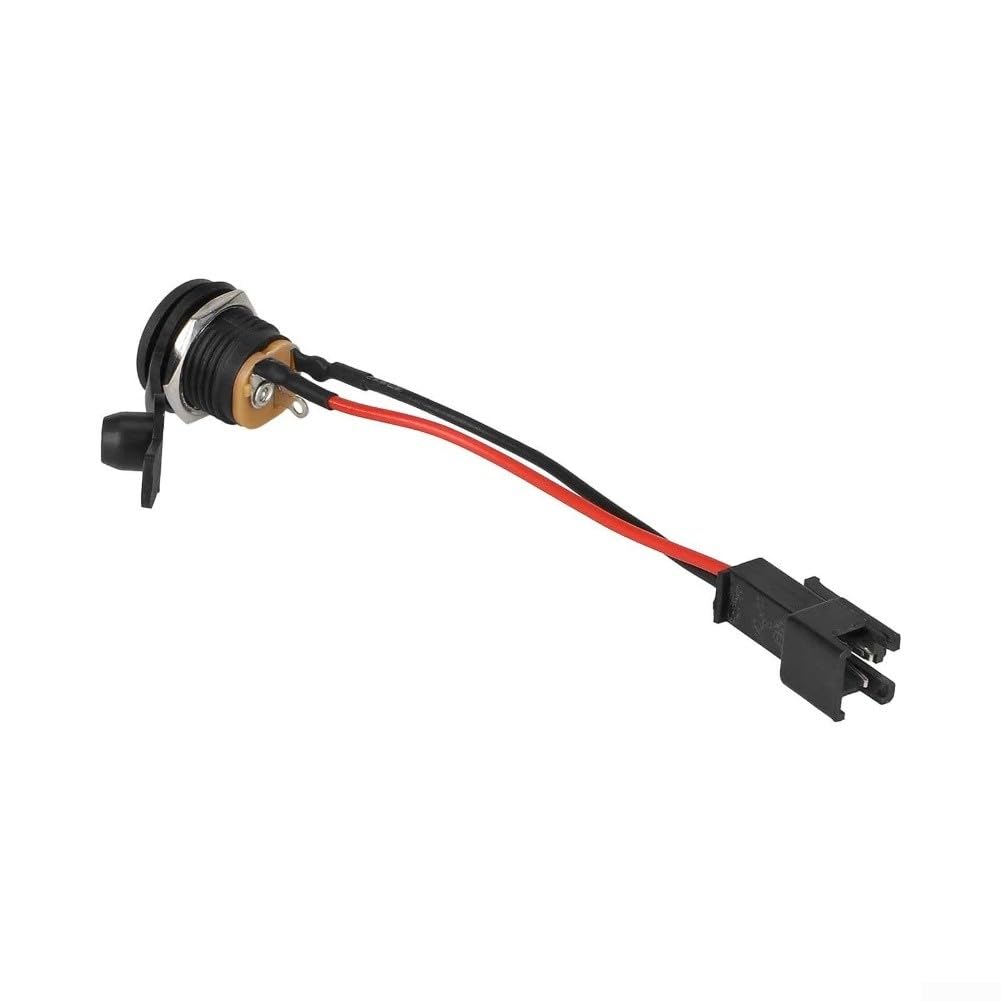 Sawhamale Charging Port Cover for KuKirin G2/G3/G4 Electric Scooters, Waterproof ABS Socket Protector for Lithium Battery Charging Port, Outdoor Black