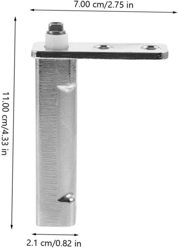2pcs Strong Metal Hinge Kit Refrigerator Door Hinges Replacement for Freezer Fridge Door Parts