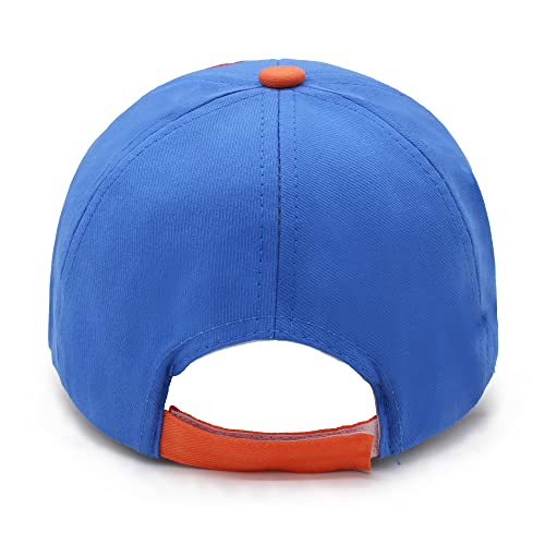 Image of VRITRAZ Unisex Kids Baseball Cap | Soft Cotton Adjustable Sun Hat for Boys & Girls | Casual Outdoor Summer Wear (4-12 Year)