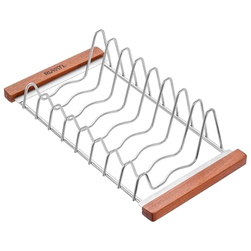 Ruvati LedgeFit Sliding Dish Drying Rack, Stainless Steel - RVA1545