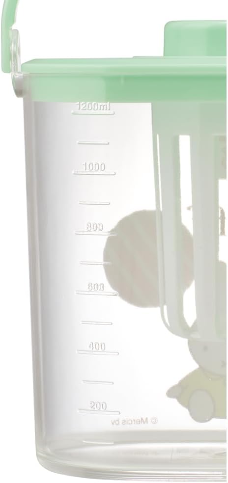 Skater CM10-A Cold Tea Pot with Infuser, 0.3 gal (1.2 L), Cold Water Bottle, Heat Resistant, Hot Water, Miffy, Pastel