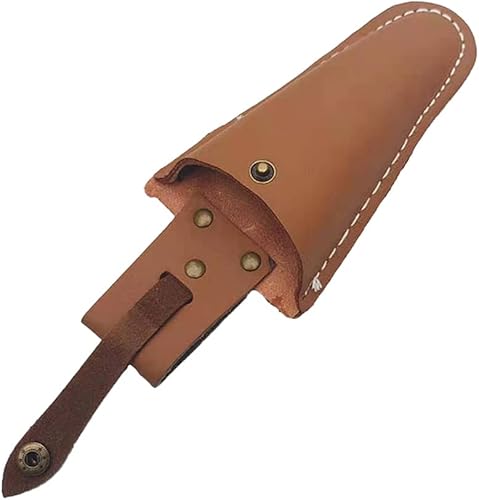 Miniatura 5 de Funda de cuero para herramientas, funda de jardinería, bolsa para poda de jardín, alicates, tijeras, tijeras o cuchillo, funda de cuero