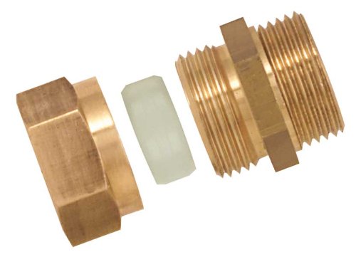 Boutté 3157355 Raccord laiton bague bicône delrin mâle 12x17 Tube Ø10