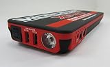 Micro Start XP-10 (Latest Model) with Carry Case - Mini Car/Truck Jump Starter with 600 Cranking Amps - Jumps a Diesel Truck - 18,000 mAh to Charge Electronic Devices & Cell Phones - 8