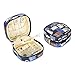 Produktbild Teamoy Reise Schmuckkästchen, Mini-Schmuck-Organizer für Halsketten, Ohrringe, Ring und mehr, Perfekt für die Reise, Blaue Katzen