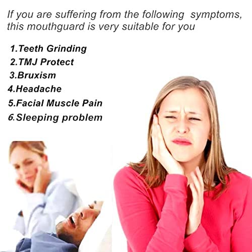Sowsmile Silicone Gel Soft Dental Oral Teeth Tooth Whitening Trays Anti Grinding Tooth Whitener Mouth Night Guard Bruxism Braces (Big Size Upper) #TOP5