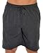 At The Buzzer 14501-Charcoal-L Men's Pajama Shorts/Sleepwear/PJS