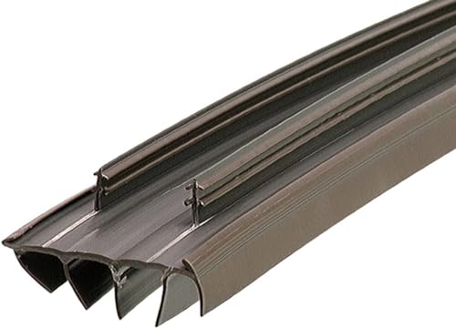 M-D Building Products 67967 Kerf Style 36 Inch Vinyl Replacement Door Bottom with Vinyl Fins, Brown...