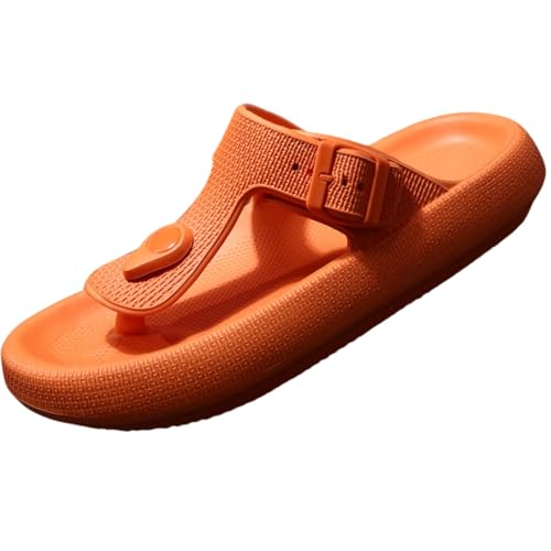 men's Sandals - Comfortable Thick Sole, Non-Slip, Durable with Adjustable Buckle, Open Toe Design for Casual Summer Beach