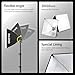 RALENO Softbox Photography Lighting Kit, 16'' x 16'' Softbox Lighting for TikTok with LED Bulb (50W | 5500K | 97 CRI | TLCI≥97), Continuous Light for Video Recording & Photography Shooting