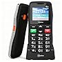 Melefon 4G Téléphone Portable Senior Débloqué avec Grandes Touches,Bouton SOS,Haut Volume, Écran 1,77",Numérotation Rapide,Radio FM,Station de Charge,Torche