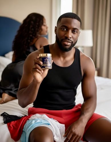 Image of KXNG Cosmetics Organic Shea Body Butter Cream - 8oz | Luxury Body Butter for Men & Women with Shea, Cocoa, Mango & Coconut Oil | Deep Moisture for All Skin Types, Hands & Feet - Panty Dropper XL