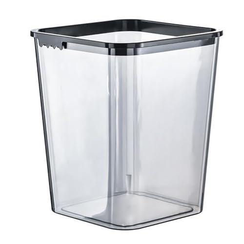 Yanxinanty poubelle transparente poubelle，ménage poubelle facile de grande capacité，pour bureau, chambre à coucher,la cuisine, salon