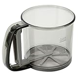 Generisch Handliches Mehlsieb mit Ergonomischem Griff Halbautomatisches Sieb aus Sicherem Material Kleines Backsieb für Mehl Puderzucker und Backzutaten