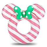 Schwimmring ab 1 Jahr, Schwimmring Kinder 3-6 Jahre, Aufblasbar Cartoons Schwimmreifen, Schwimmbecken Spielzeug für Kinder Beach Party- Ø 60 cm (A)