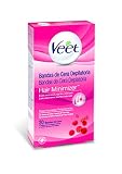Para piel normal Veet Cera Fría Depilatoria, Piel Normal - 20 Bandas de cera