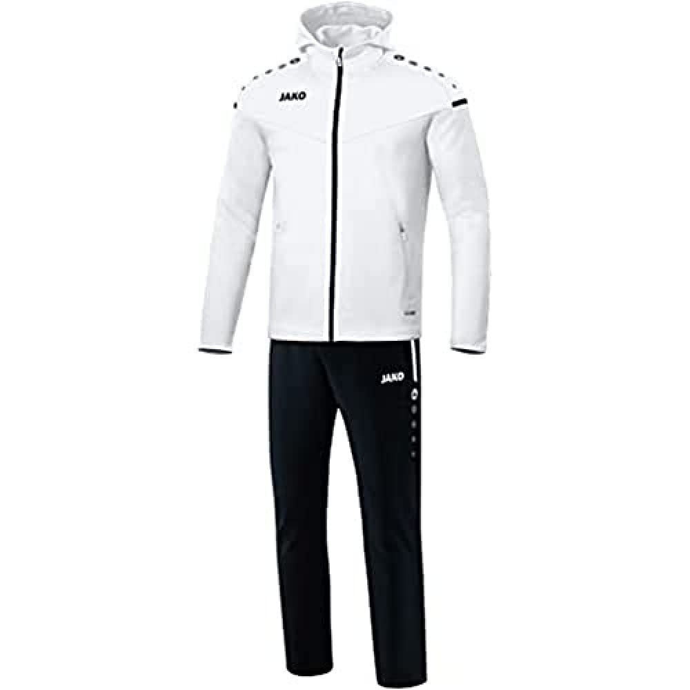 JAKO Champ 2.0 M9620 Men's Tracksuit with Hood Navy/Chilli Red 3XL, Marine/Chili Red