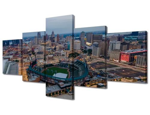 Peintures murales Comerica Park décoration murale prêtes à suspendre 127 cm