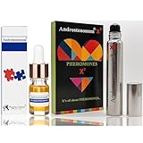 ANDROSTENONUM & X2 by Pherolec Global Male Pheromone Perfume Oil for Him Real Long-Lasting Original Best Men's Pheromones Cologne Strong Spray Fragrance Essence Extra Strength Man 0.17+0.27 fl. oz