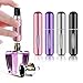 Molain Nachfüllbare Parfüm-Zerstäuberflasche, 5 ml, tragbarer Mini-Taschensprüher, Nebel-Zerstäuber, Duft-Pump-Behälter für Reisen und Ausgehen