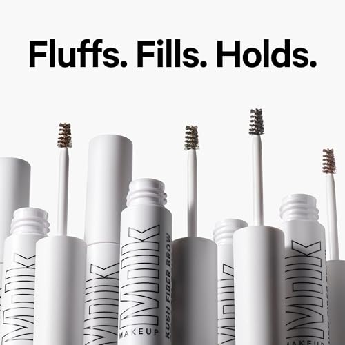 Milk Makeup KUSH Fiber Brow Gel – Tinted Gel Fluffs, Fills + Holds Eyebrows for a Fuller, Natural Look – Conditioning, Vegan Formula