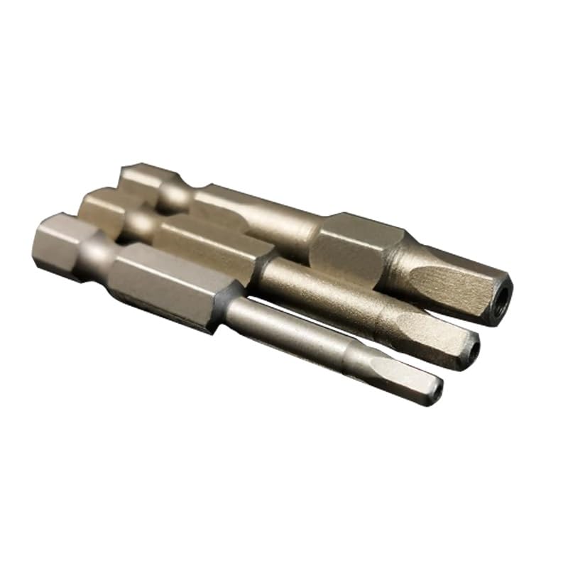 Set da 5 pezzi Punte for cacciavite pentagonale Condividi Punte for bicicletta 1/4" Codolo esagonale S2 Set di utensili manuali fai da te #3#4#5#6#8