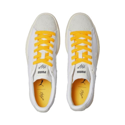 PUMA Mens DSM X Suede Lace Up Sneakers Shoes Casual - White - Size 10.5 M4