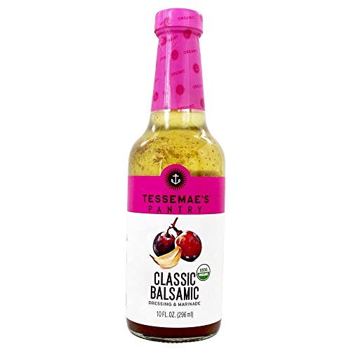 TESSEMAE'S Organic Classic Balsamic Dressing, 10 FZ