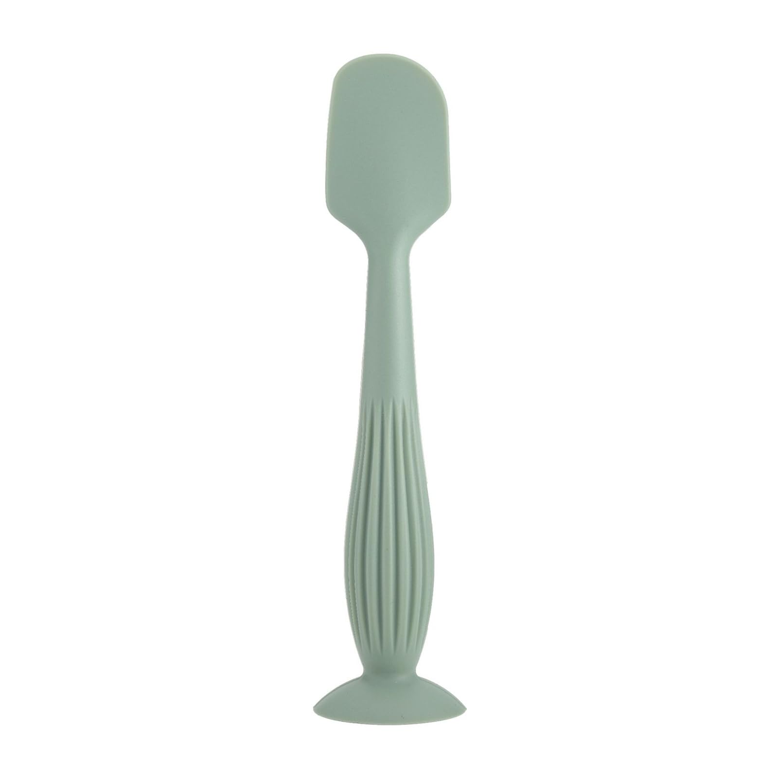 Silicone Ointment Applicator Diaper Cream Scraper Spoon Buttocks Scraping Spoon with Suction Cup Base Diaper Cream Application