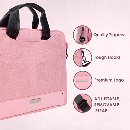 Image of Probus Laptop Shoulder Messenger Sling Office Sleeve Case Cover Bag, Water Repellent Fabric for Men and Women