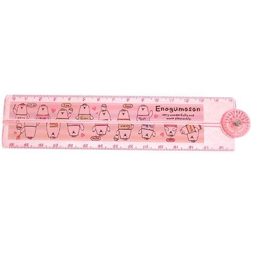 Amazon | [ものさし]分度器付き30cm折りたたみ定規/ENOGUMASAN カミオ 