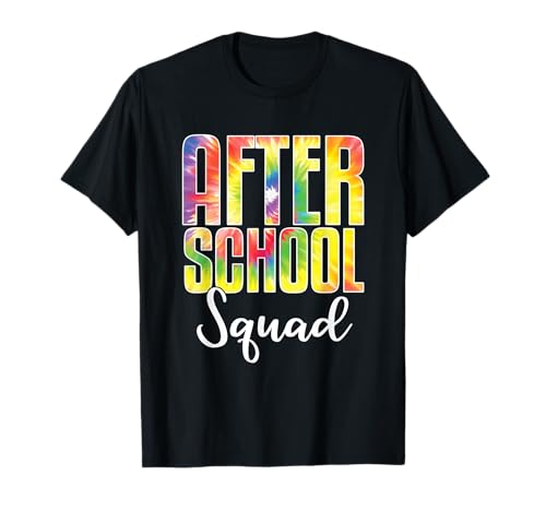 Photo de Programme après l'école de retour à l'école Funny After School Squad T-Shirt