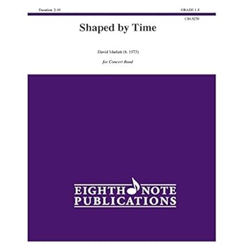 Paperback Shaped by Time: Conductor Score & Parts Book